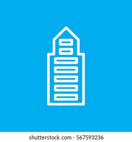 building icon illustration isolated vector sign symbol