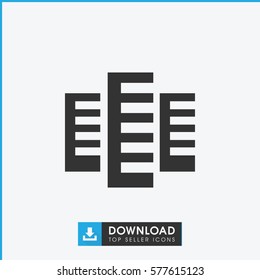 building icon illustration isolated vector sign symbol