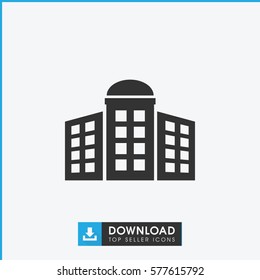 building icon illustration isolated vector sign symbol