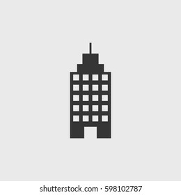 Building icon illustration isolated vector sign symbol