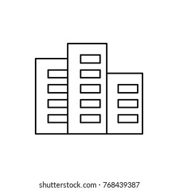 building icon illustration isolated vector sign symbol