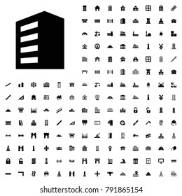 Building icon illustration isolated vector sign symbol. architecture icons vector set.