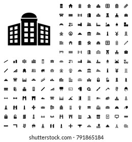 Building icon illustration isolated vector sign symbol. architecture icons vector set.