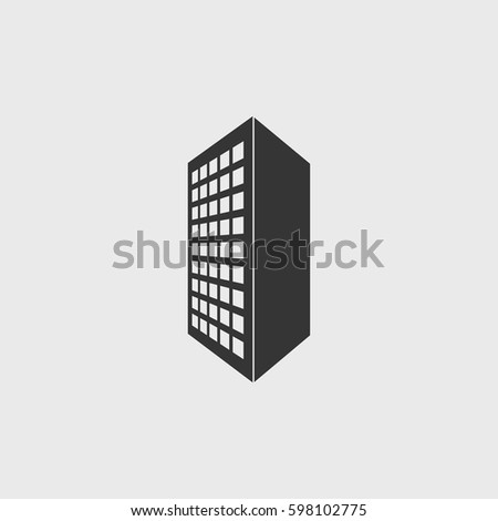 Building icon illustration isolated vector sign symbol