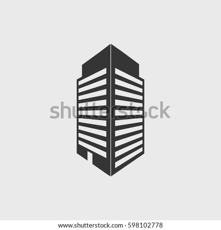 Building icon illustration isolated vector sign symbol