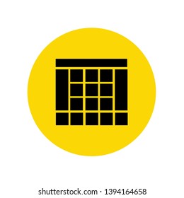 Building icon illustration vector, Skyscraper symbol modern concept, ready for web, app and print
