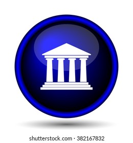 Building icon. Internet button on white background. EPS10 vector