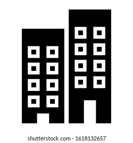 building icon isolated sign symbol vector illustration - high quality black style vector icons
