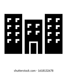 building icon isolated sign symbol vector illustration - high quality black style vector icons
