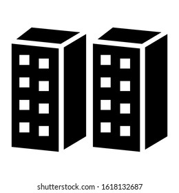 building icon isolated sign symbol vector illustration - high quality black style vector icons
