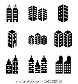 building icon isolated sign symbol vector illustration - Collection of high quality black style vector icons
