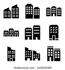 building icon isolated sign symbol vector illustration - Collection of high quality black style vector icons
