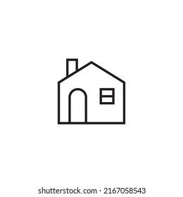 building icon. Landmark icon. Architecture concept. Church, hotel, museum, bank, home, house, factory sign icon vector illustration logo template 