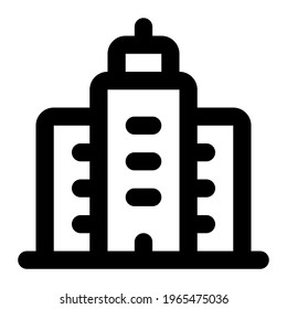 Icono de construcción con estilo de línea