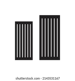 Building Icon line for website, symbol presentation