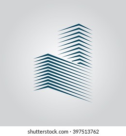 Building icon. building logo