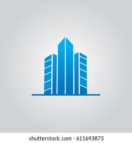 building icon to logo construction