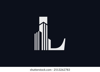 Building icon logo design inspiration with creative idea