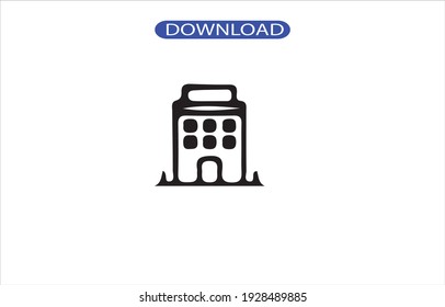 Icono de construcción o logotipo, vector de alta resolución