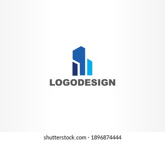 building icon logo identity concept