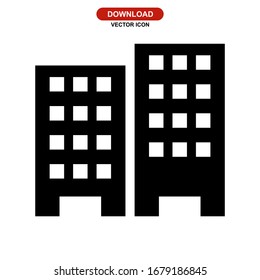 building icon or logo isolated sign symbol vector illustration - high quality black style vector icons
