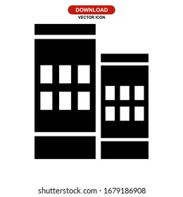 Bausymbol oder Logo einzeln auf Zeichen Vektorillustration Illustration - hochwertige Vektorsymbole in schwarzem Stil
