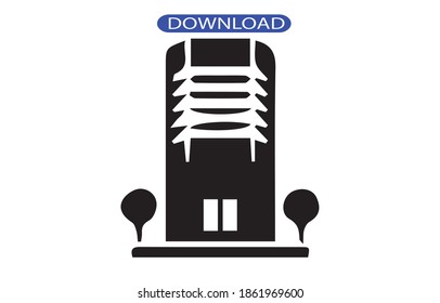 Building icon or logo isolated sign symbol vector illustration - high quality black style vector icons.