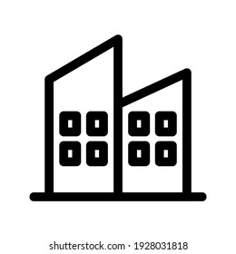 Building icon or logo isolated sign symbol vector illustration - high quality black style vector icons
