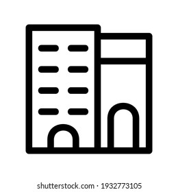 building icon or logo isolated sign symbol vector illustration - high quality black style vector icons
