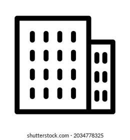 building icon or logo isolated sign symbol vector illustration - high quality black style vector icons
