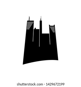 Building Icon Logo Template Vector Illustration - Vector 