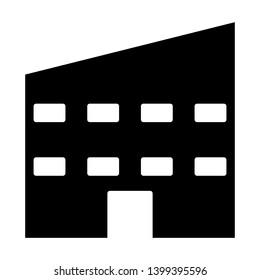 building icon with modern style