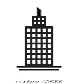 Building icon. Nice vector graphics for logos, hotels, apartments, offices, real estate, social media etc.