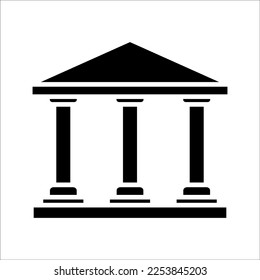 building icon on white background