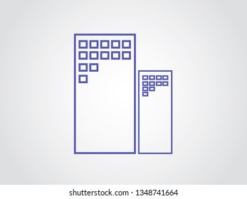 Building Icon Outline