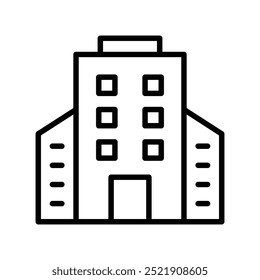 ícone de construção. Design de estilo de estrutura de tópicos isolado no plano de fundo branco