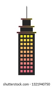 building icon retro