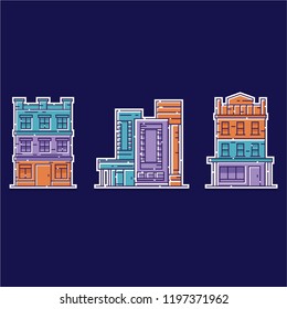 Building Icon Set