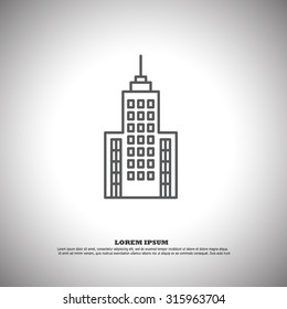 building icon set