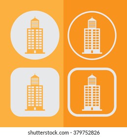 Building icon set