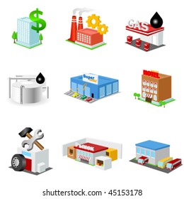 Building Icon Set