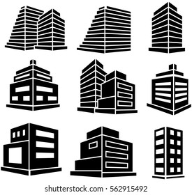 Building Icon set.