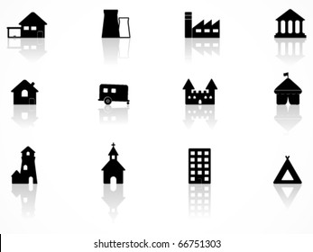 Building icon set