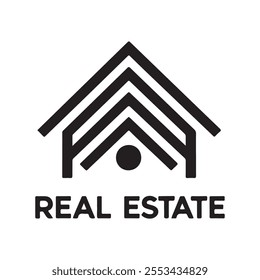 Building icon set in line black flat house, office, bank, school, hotel, shop, university, city, real estate and hospital symbol.