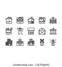 Bauzeichensatz
Sie können sie für die Immobilienindustrie, Wohnungsbauunternehmen, Bausymbol und so weiter verwenden.