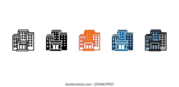 Building icon sets with different styles
