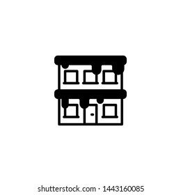 building icon sign signifier vector