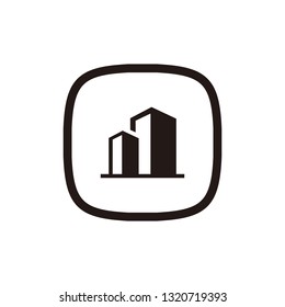 Building icon sign symbol