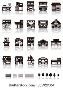 Building icon / silhouette