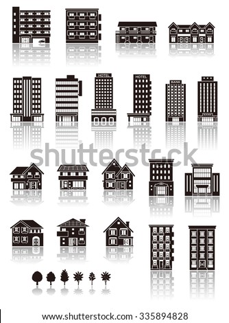 Building icon / silhouette